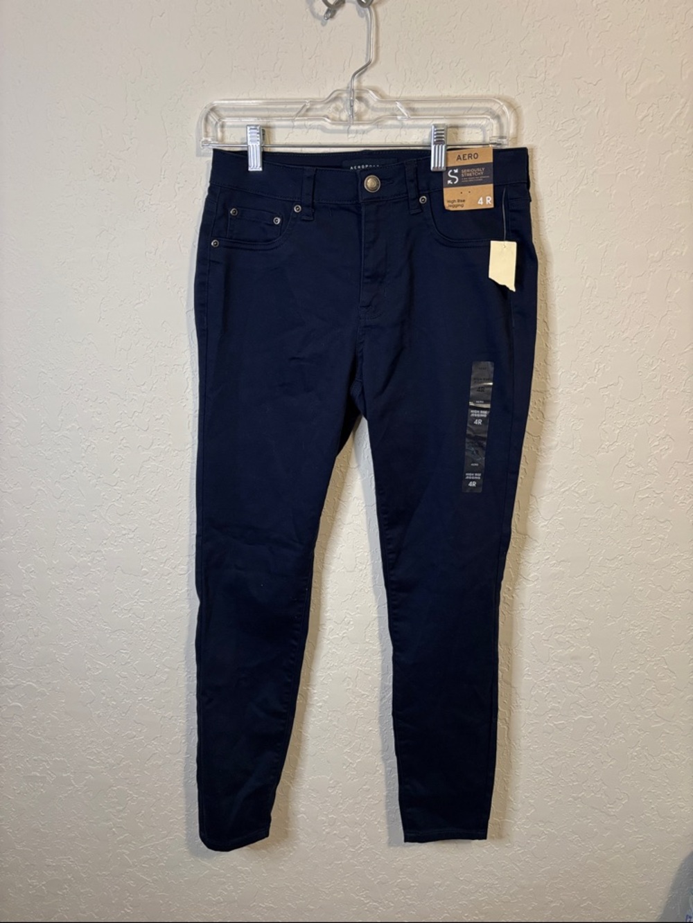 NWT Aeropostale High-Rise jegging in Navy Blue